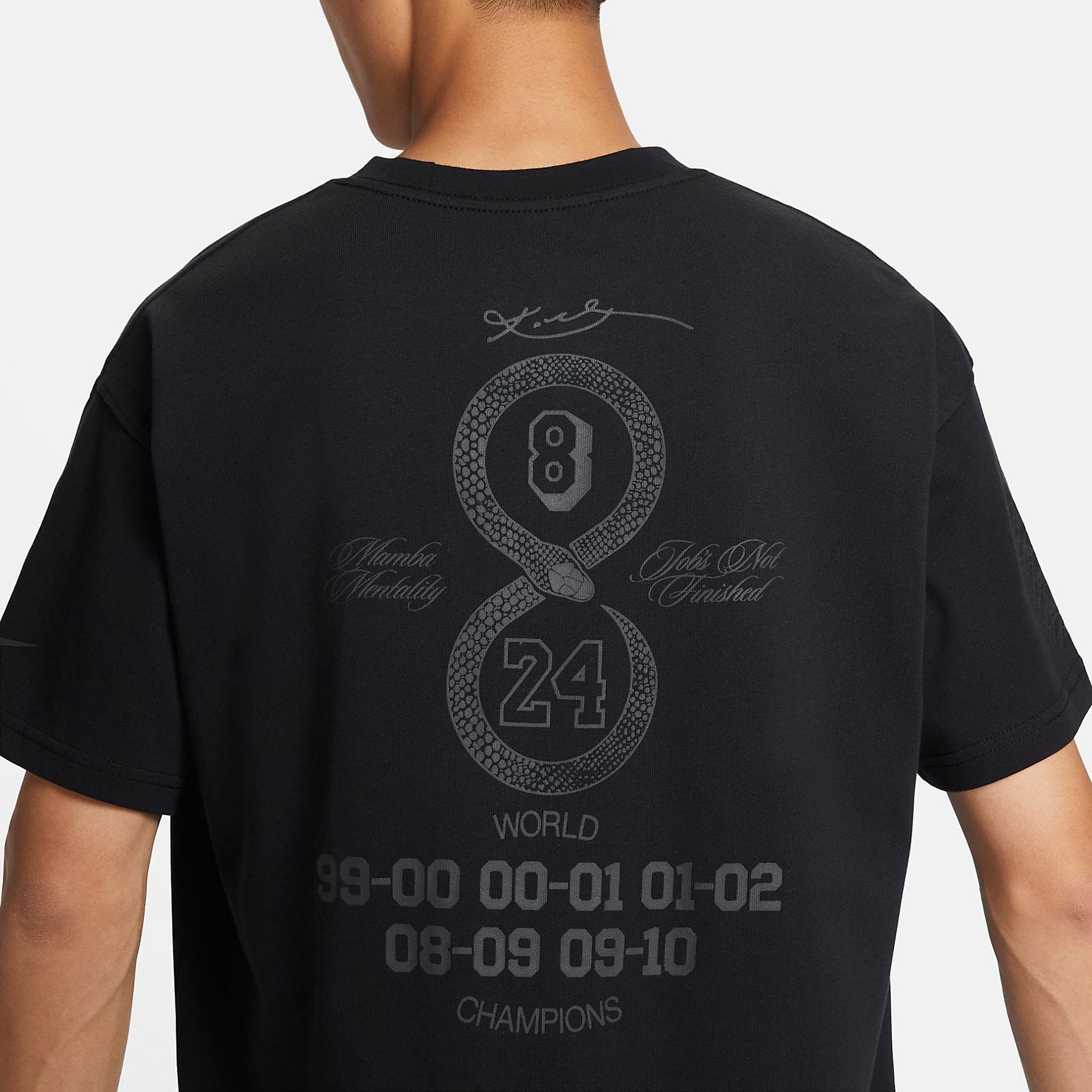 Nike Kobe Bryant Short Sleeves Tee 'Mamba Mentality' FV6067-010