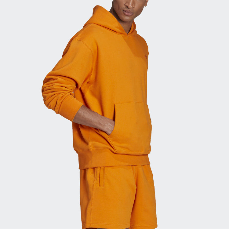 adidas originals Embroidered Small Label Solid Color Sports Orange HF6372