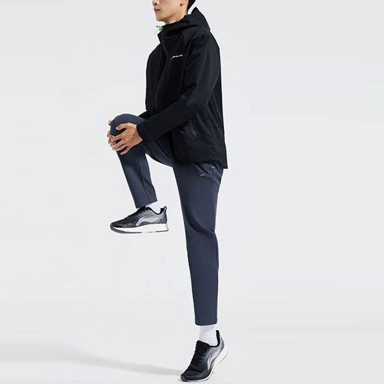 Li-Ning Gym Series Loose Sports Hooded Jacket Black AFDR757-1