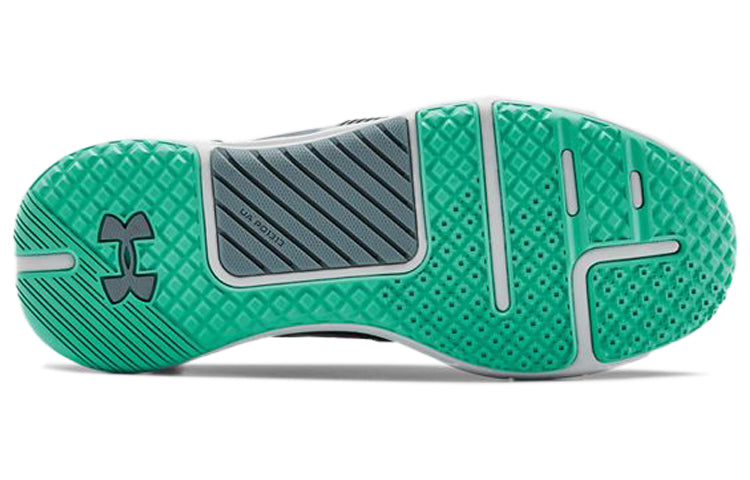 (WMNS) Under Armour Hovr Rise Printed Training Grey/Green 3022897-300