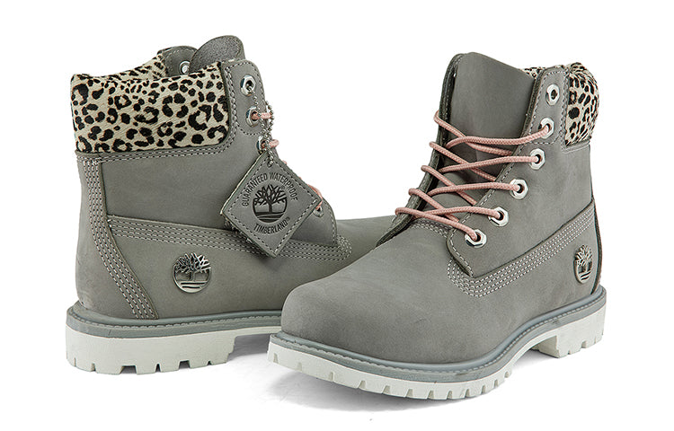 (WMNS) Timberland Safari Cheetah 6 Inch Waterproof Boot 'Grey and Cheetah Print' A2GYGW