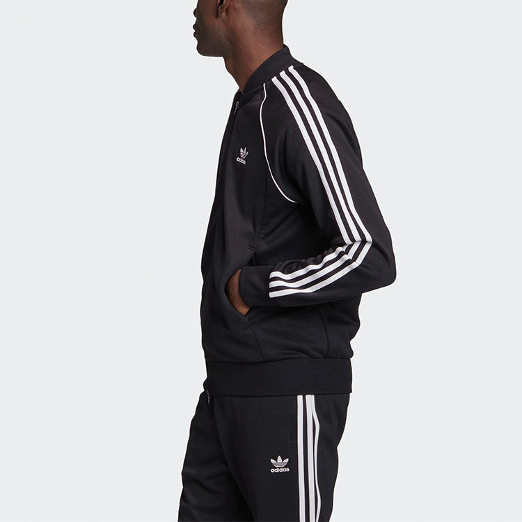 adidas originals SST TT Adicolor Classics Primeblue Firebird Track Jacket Men's Black GF0198