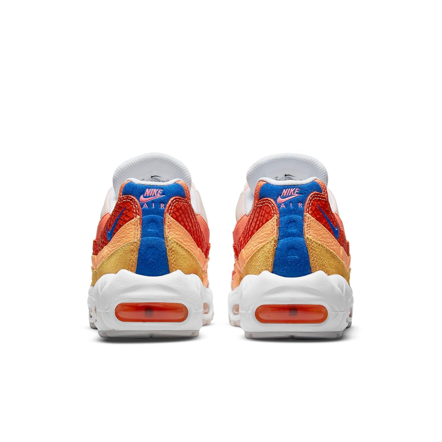 (WMNS) Nike Air Max 95 'Snakeskin - Campfire Orange' DJ6906-800