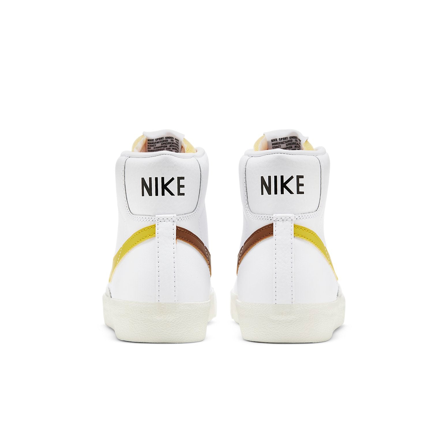 Nike Blazer Mid 77 Vintage 'White Yellow Brown' BQ6806-113