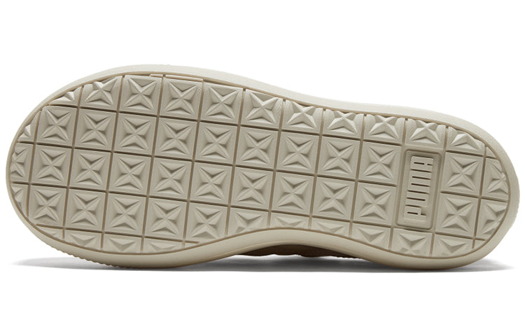 (WMNS) PUMA Suede Mayu Slip-on Sneakers Ivory 383827-02