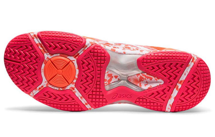 (WMNS) ASICS Netburner Super FF Running Shoes Orange/White 1072A014-700