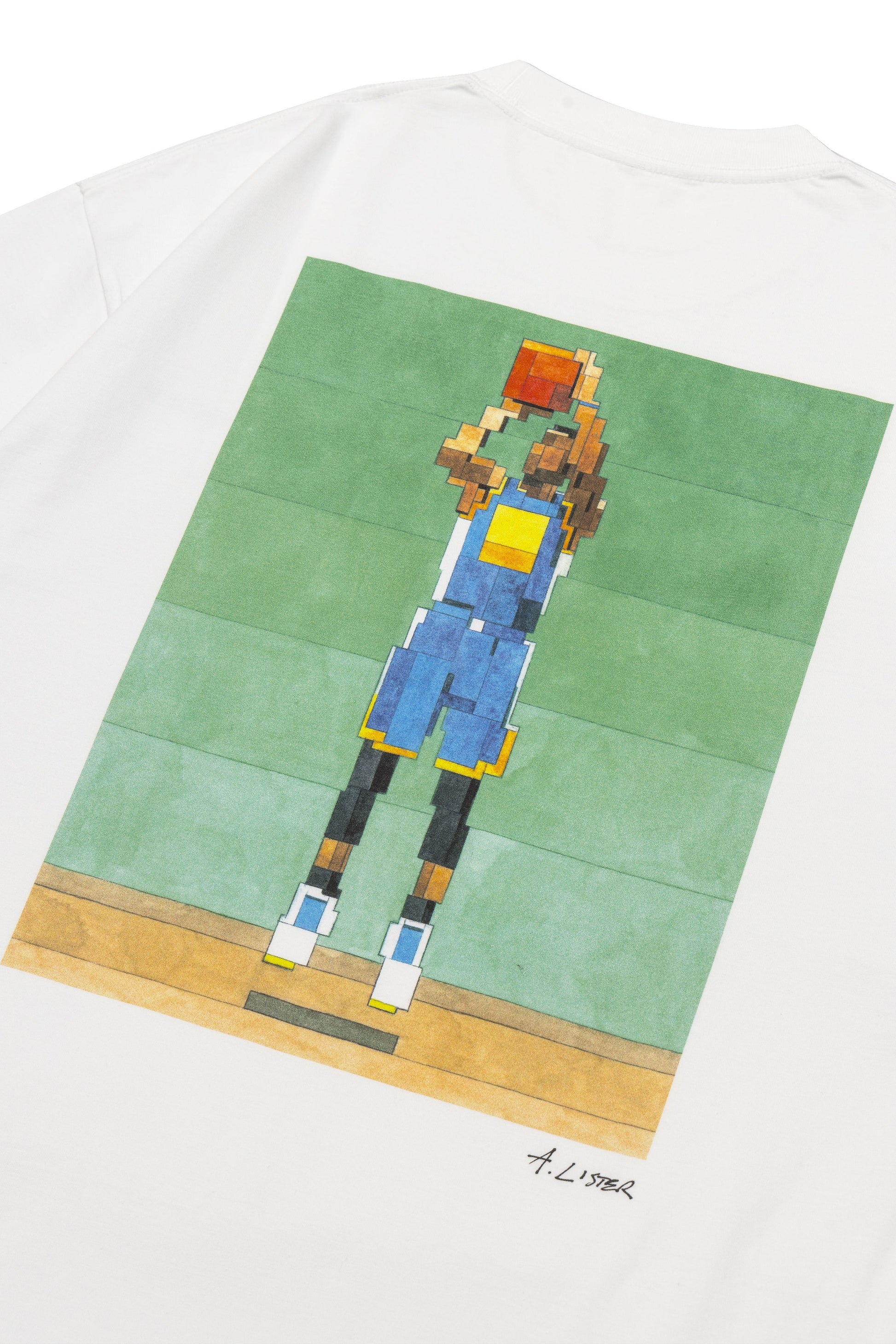 Grocery Curry Tee By Adam Lister GRO-CURRY-WHT