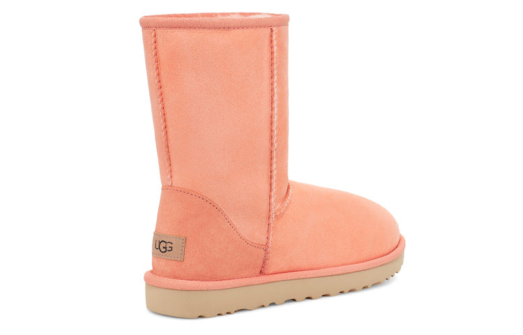 (WMNS) UGG Classic Short II Boot 'Coral' 1016223-GFR