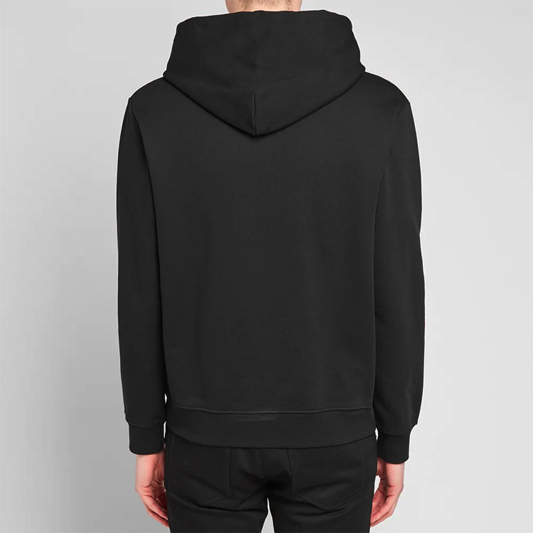 Alexander McQueen Alphabet Pattern Hoodie 'Black Green' 430578-RNT61-1000