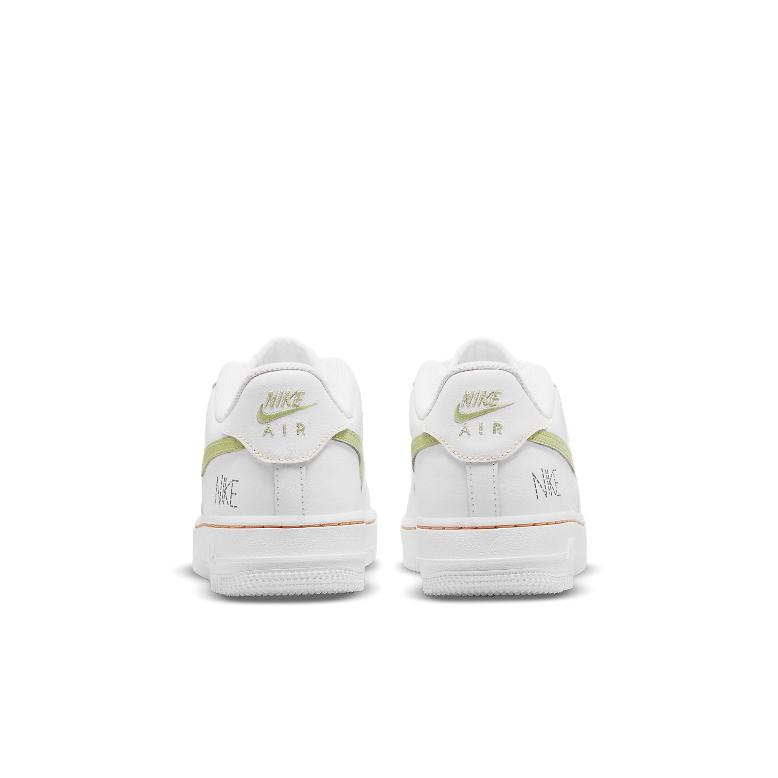 (GS) Nike Air Force 1 LV8 'White Green Orange' DN8000-100