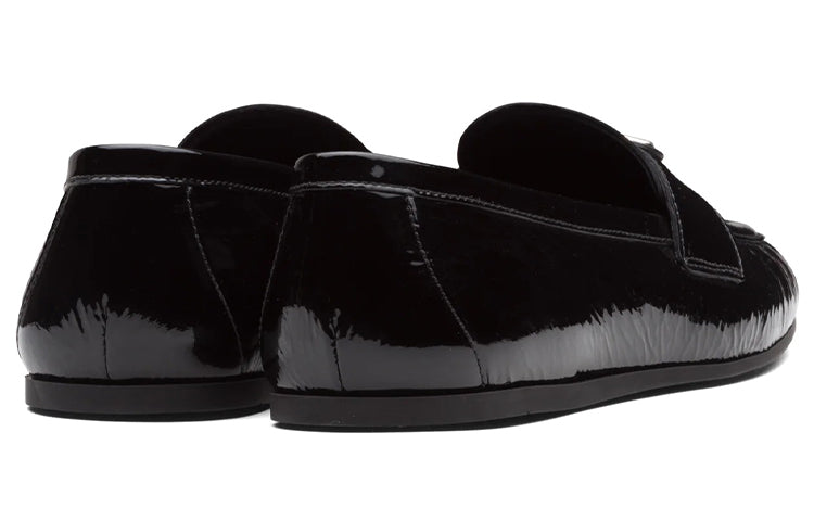 (WMNS) PRADA Patent Leather Loafers 'Black' 1D262M_6OR_F0002_F_005