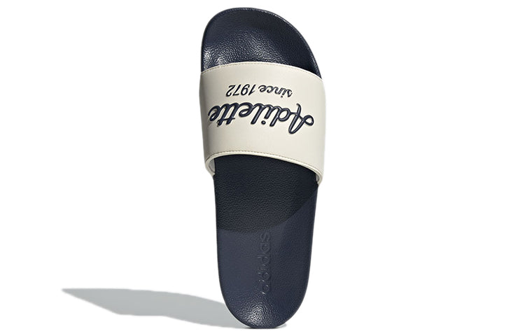 adidas Adilette Shower Slide 'White Shadow Navy' GW8748