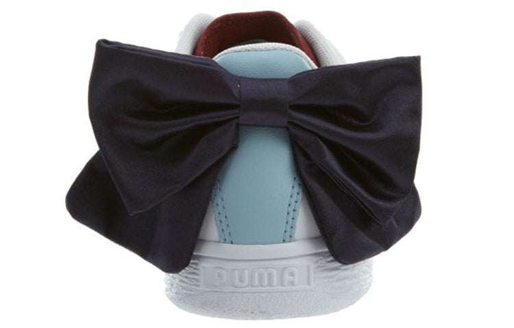 (WMNS) PUMA Basket Bow 'White Peacoat' 367733-01