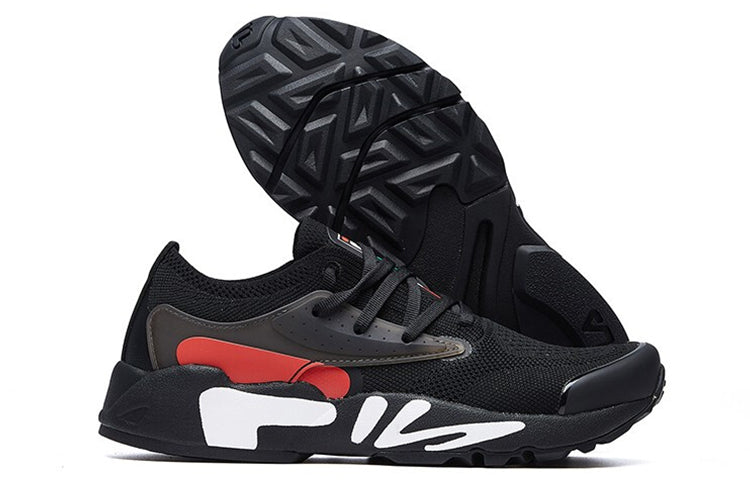(WMNS) FILA Mind One 2.0 Low Black/White/Red F12W024116FBK