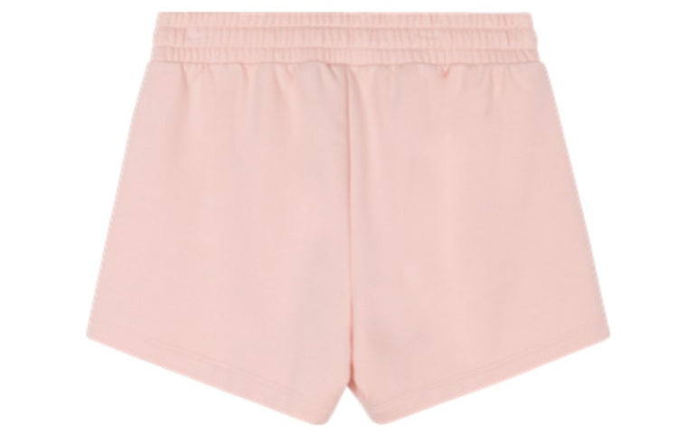 (WMNS) Skechers Lifestyle Series Short 'Black Grey Pink' L220W194