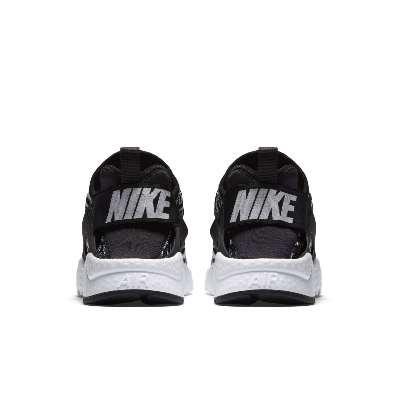 (WMNS) Nike Air Huarache Run Ultra Jacquard 'Black White' 818061-001