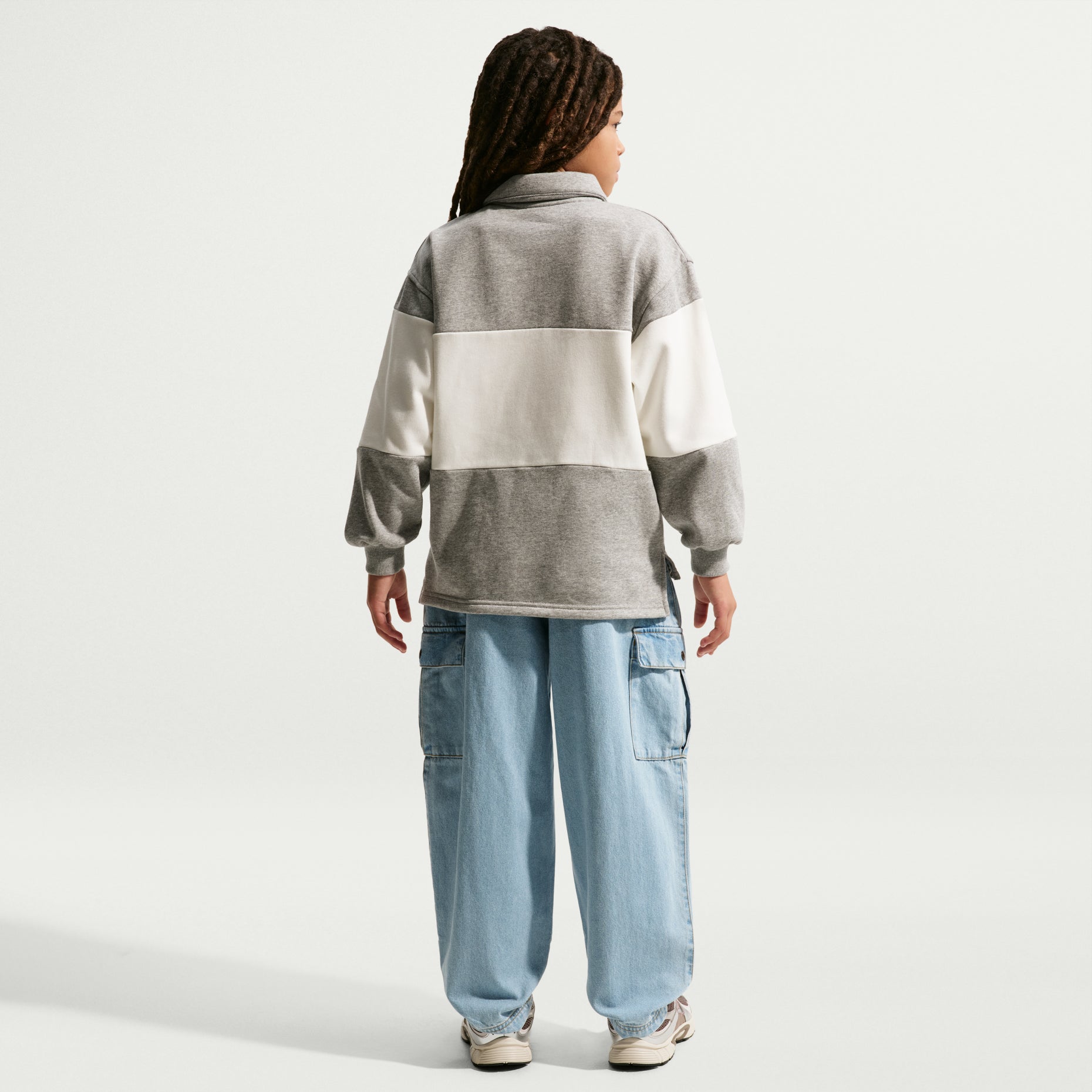 (GS) Nike Sportswear Collection Windrunner Denim Cargo Pants 'Light Armory Blue' IO0197-440
