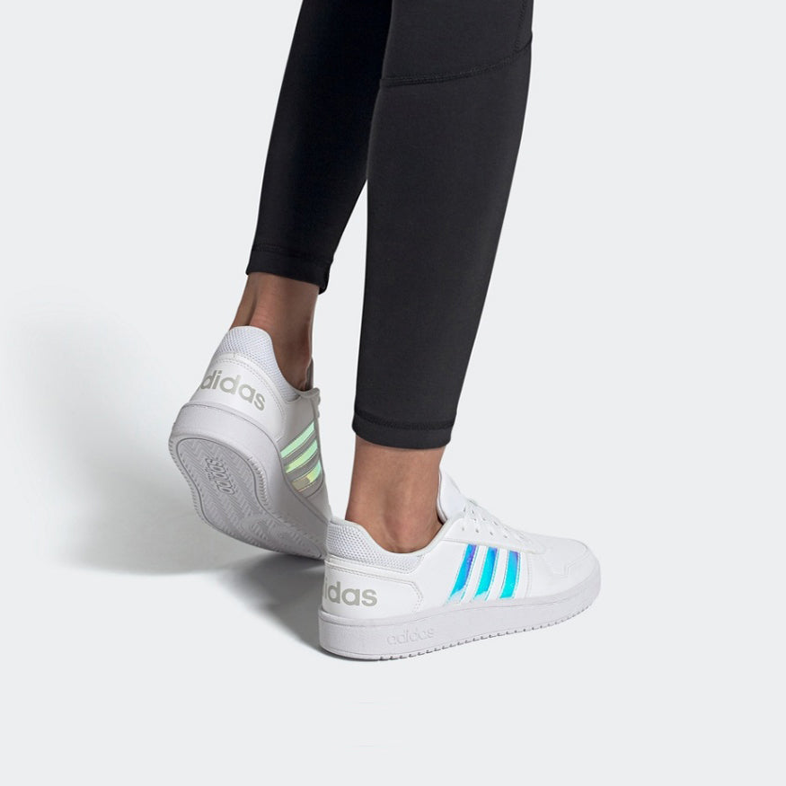 (WMNS) adidas Hoops 2.0 'White Blue Purple' EH3412