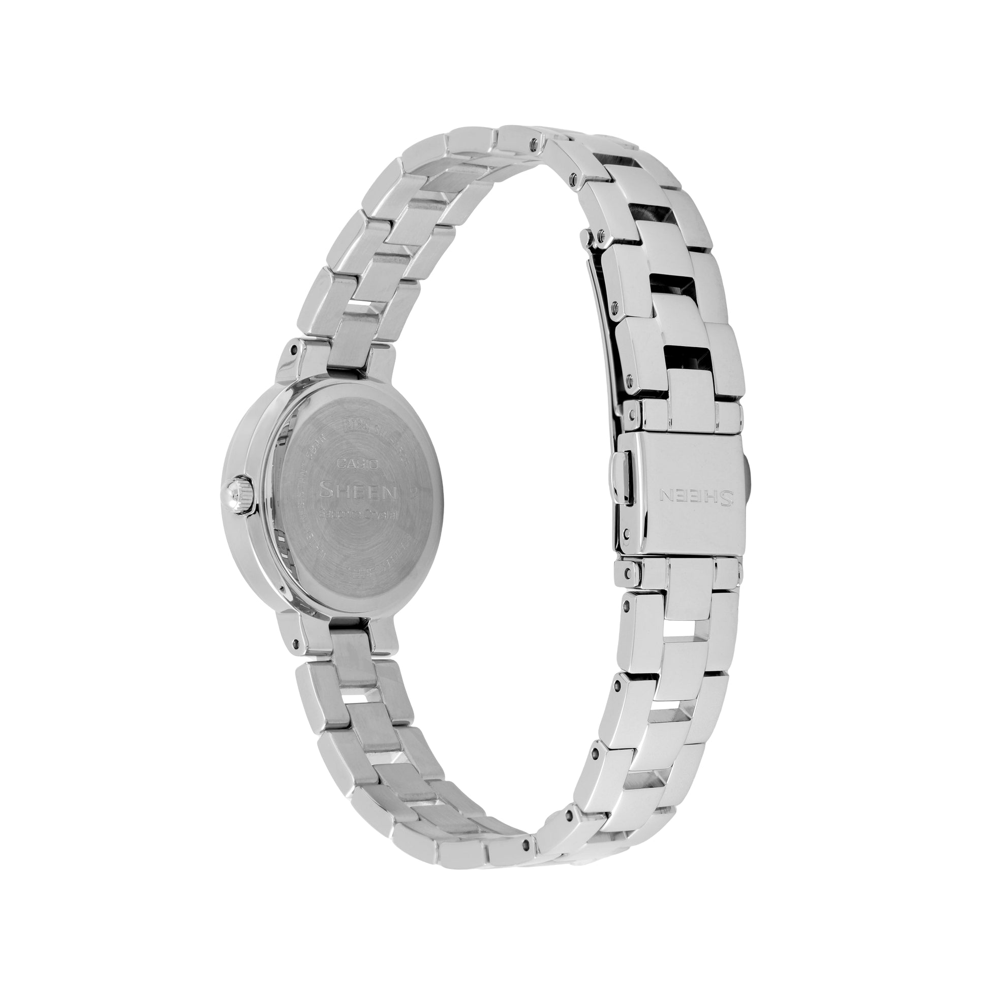 Casio Sheen Analog Watch 'Sapphire Crystal Silver' SHE-4528D-7AUPR