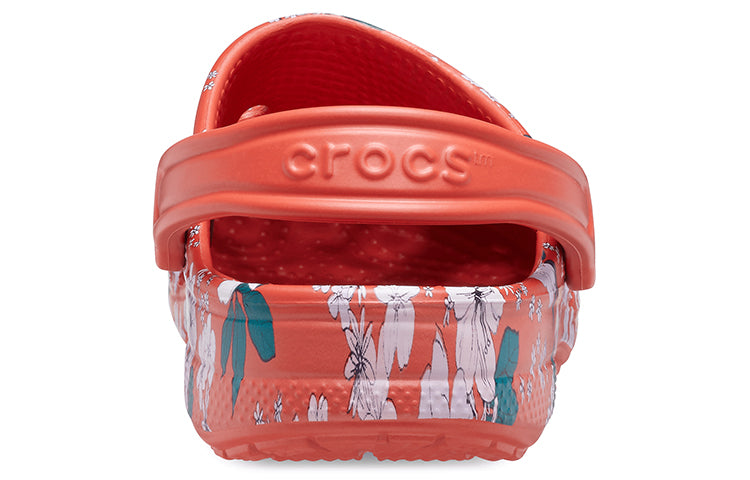 Crocs Baya Seasonal Printed Clogs 'Spicy Orange White' 206230-82Z