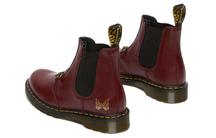 Dr.Martens 2976 Needles Snaffle Chelsea Boots 'Cherry Red' 26908600