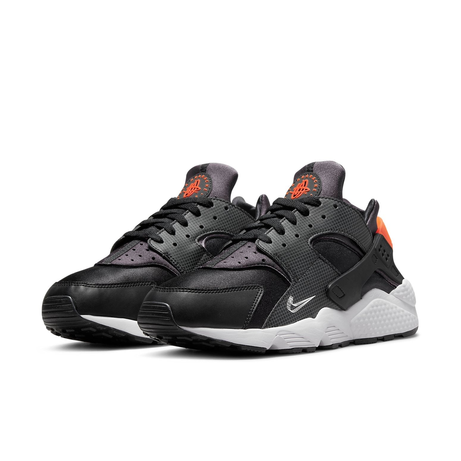 Nike Air Huarache '3D Swoosh Black Orange' DR0152-001