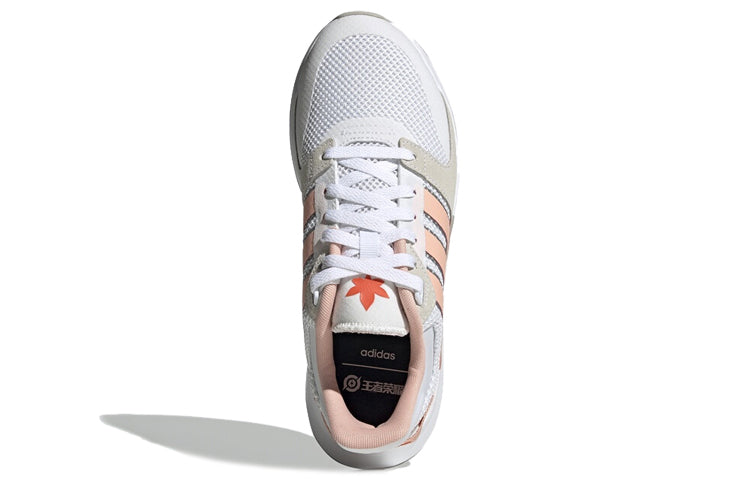 (WMNS) adidas neo x RUN90S 'White Orange' FU7725