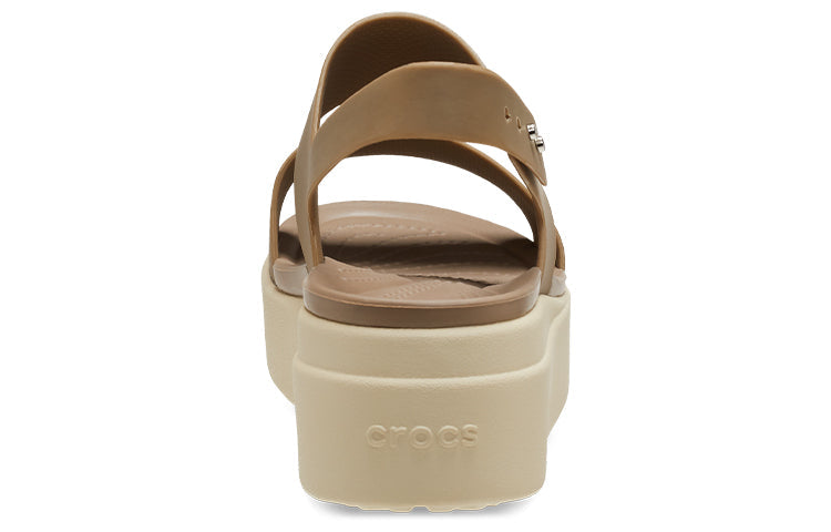 (WMNS) Crocs Brooklyn Low Wedge 206453-2YI