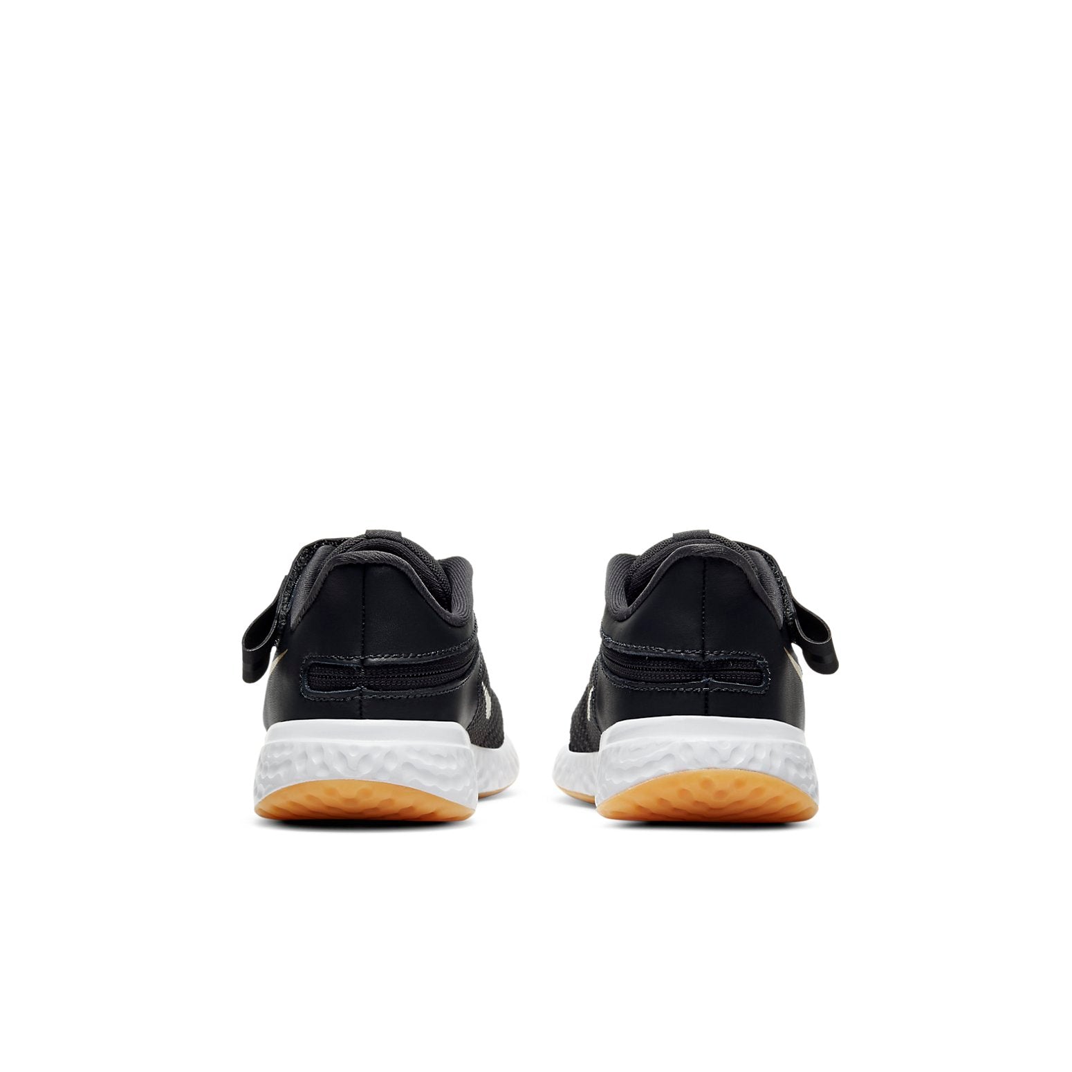 (PS) Nike Revolution 5 FlyEase 'Black White Gold' CQ4648-006