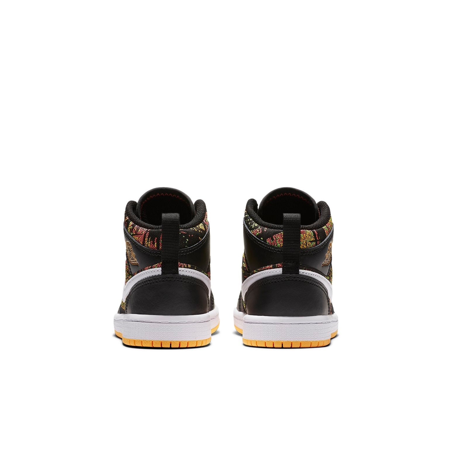 (PS) Air Jordan 1 Mid 'Black Laser Orange' 640737-003