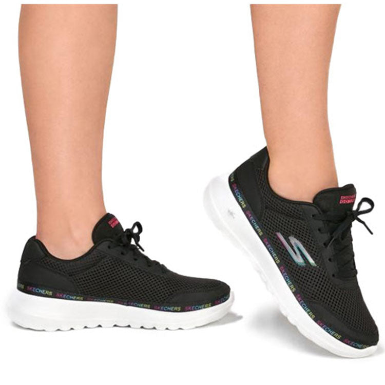 (WMNS) Skechers Go Walk Joy Running Shoes Black 124088-BKMT