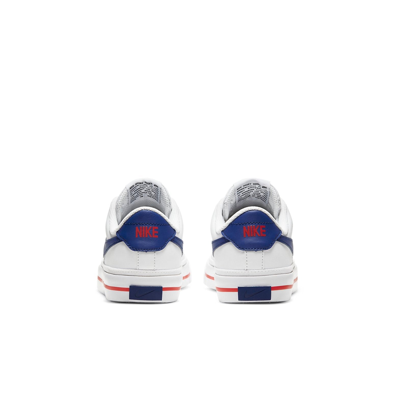 (GS) Nike Court Legacy 'White Deep Royal Blue Red' DA5380-107
