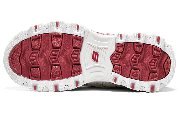 (GS) Skechers D'lites Sneakers 'Red White' 319504L-WBRD