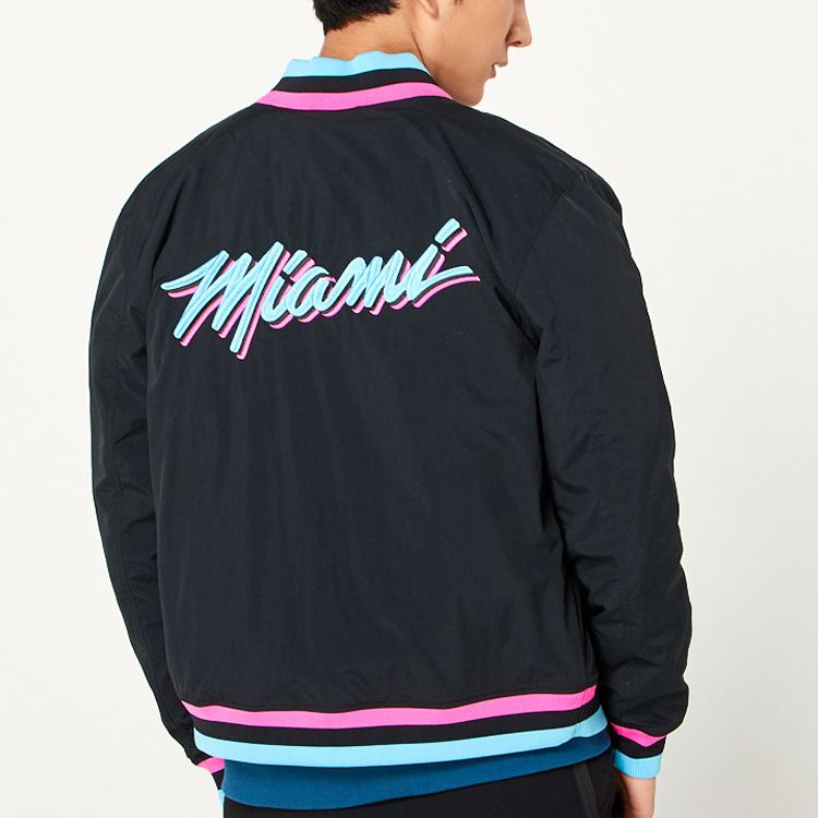 Men's Nike NBA Miami Heat Black Jacket AH5285-010
