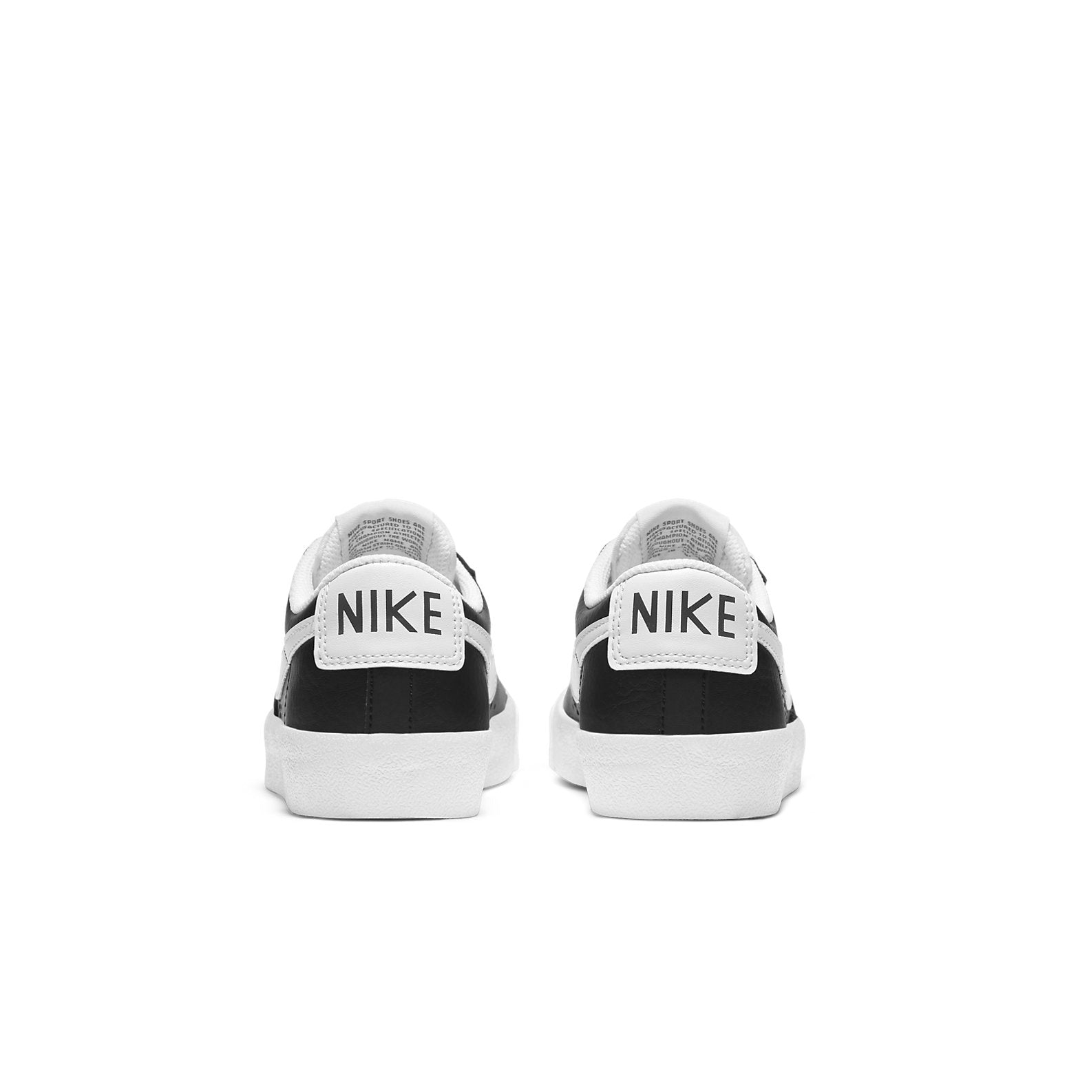 (GS) Nike Blazer Low '77 'Black White' DA4074-001