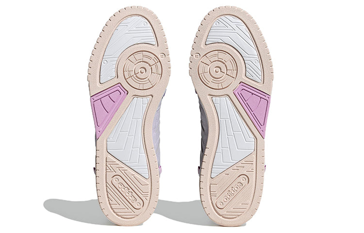 adidas Neo D-PAD Mid Tennis Shoes 'Silver Dawn' HQ4232