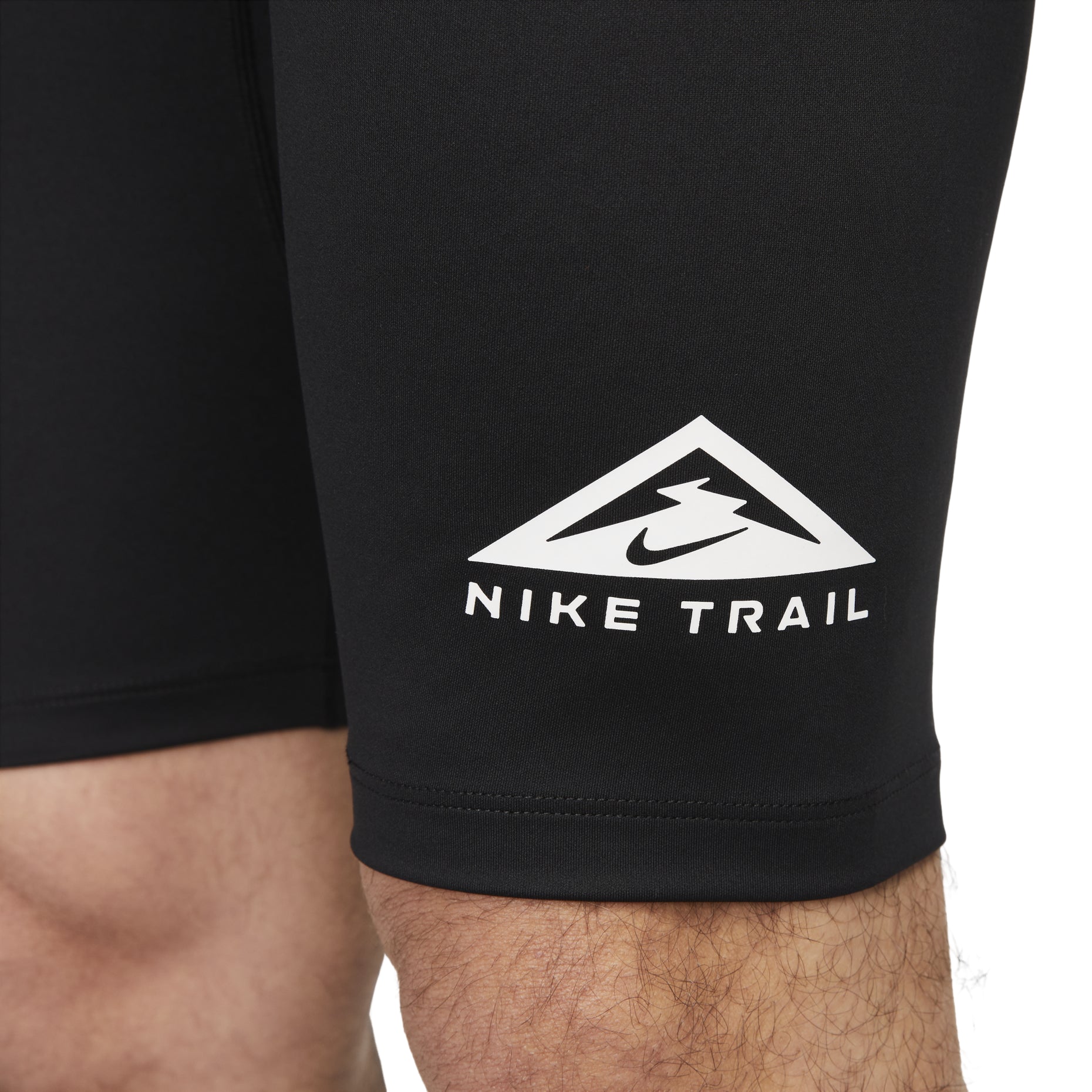 Nike Trail Dri-FIT Lava Loops 1/2-Length Trail Running Tights 'Black' DV9308-010