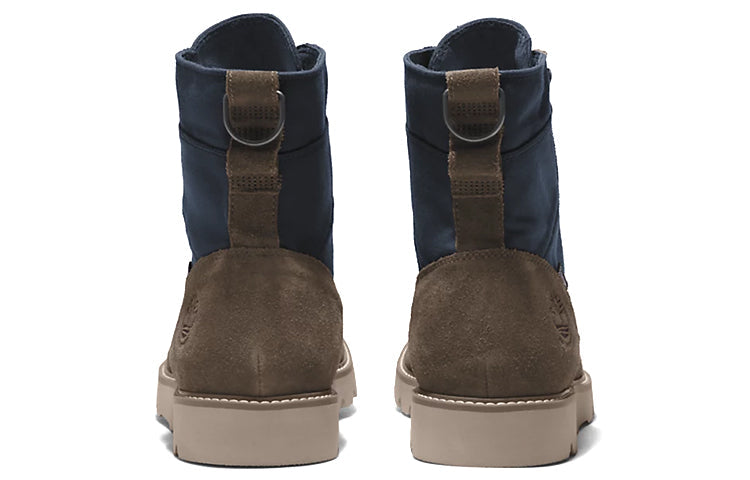 Timberland Vibram Waterproof Leather and Fabric Boots 'Olive Green Suede' A5MAR901