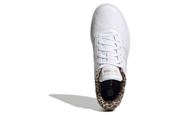 (WMNS) adidas Court Platform Shoes 'White Leopard' GW9786