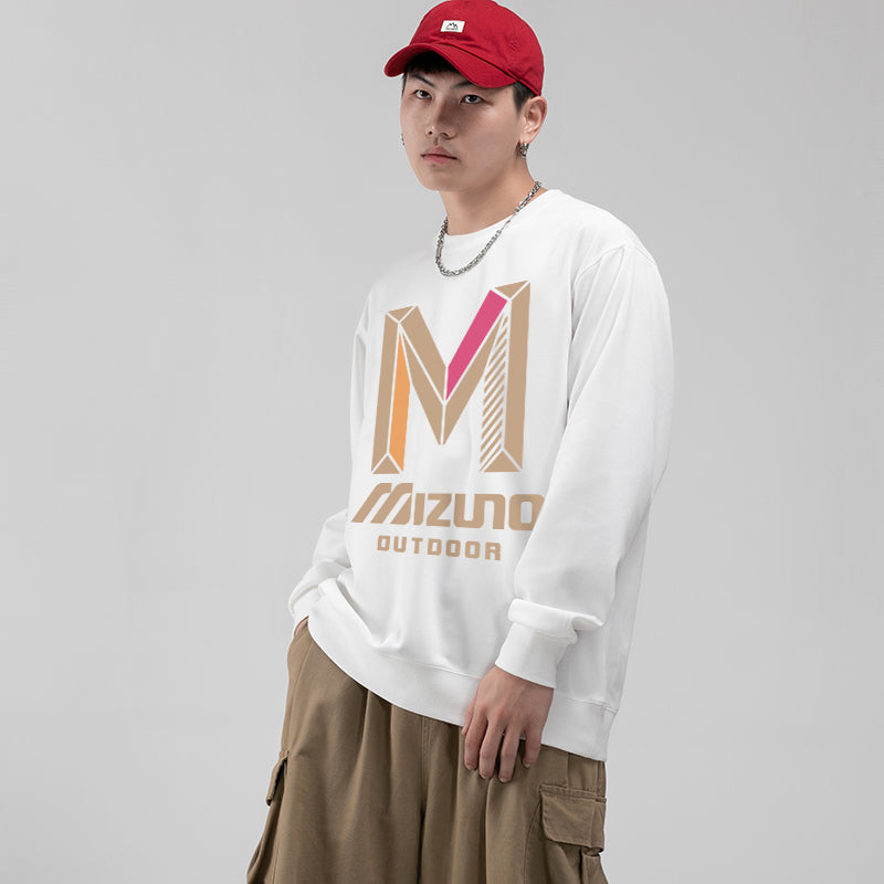 Mizuno Graphic Casual Long Sleeve T-shirt 'White' A2CA2A80
