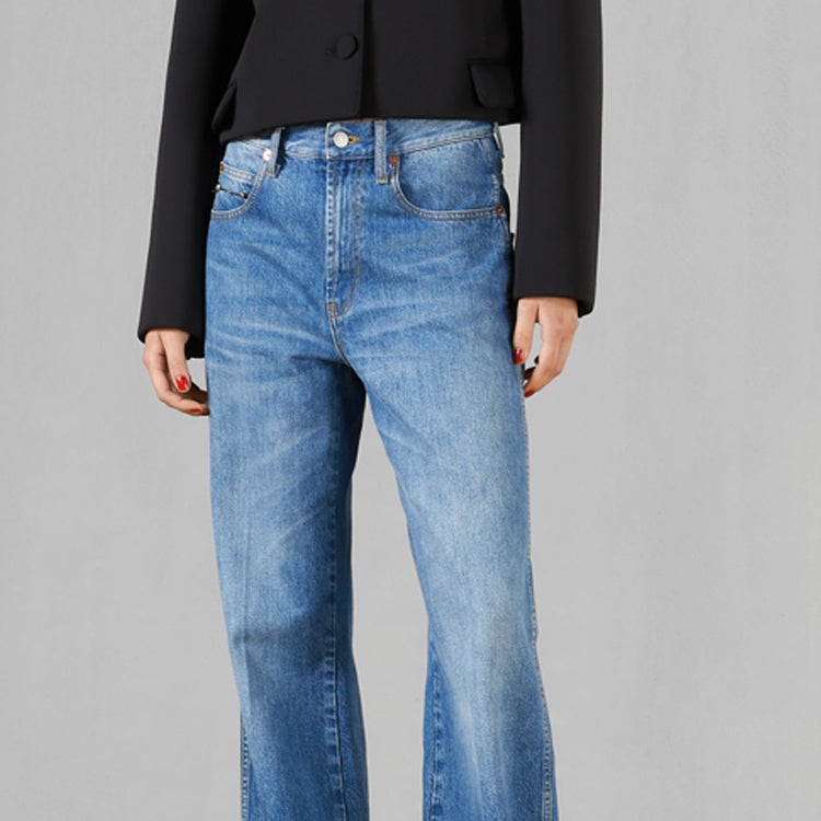 (WMNS) Gucci Denim Pant 'Blue' 764349-XDCSG-4447