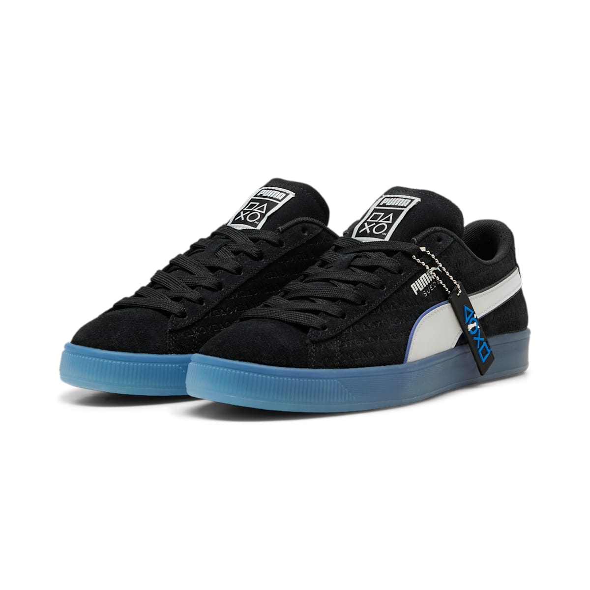 PUMA x Playstation Suede 'Black Glacial Grey' 396246-02