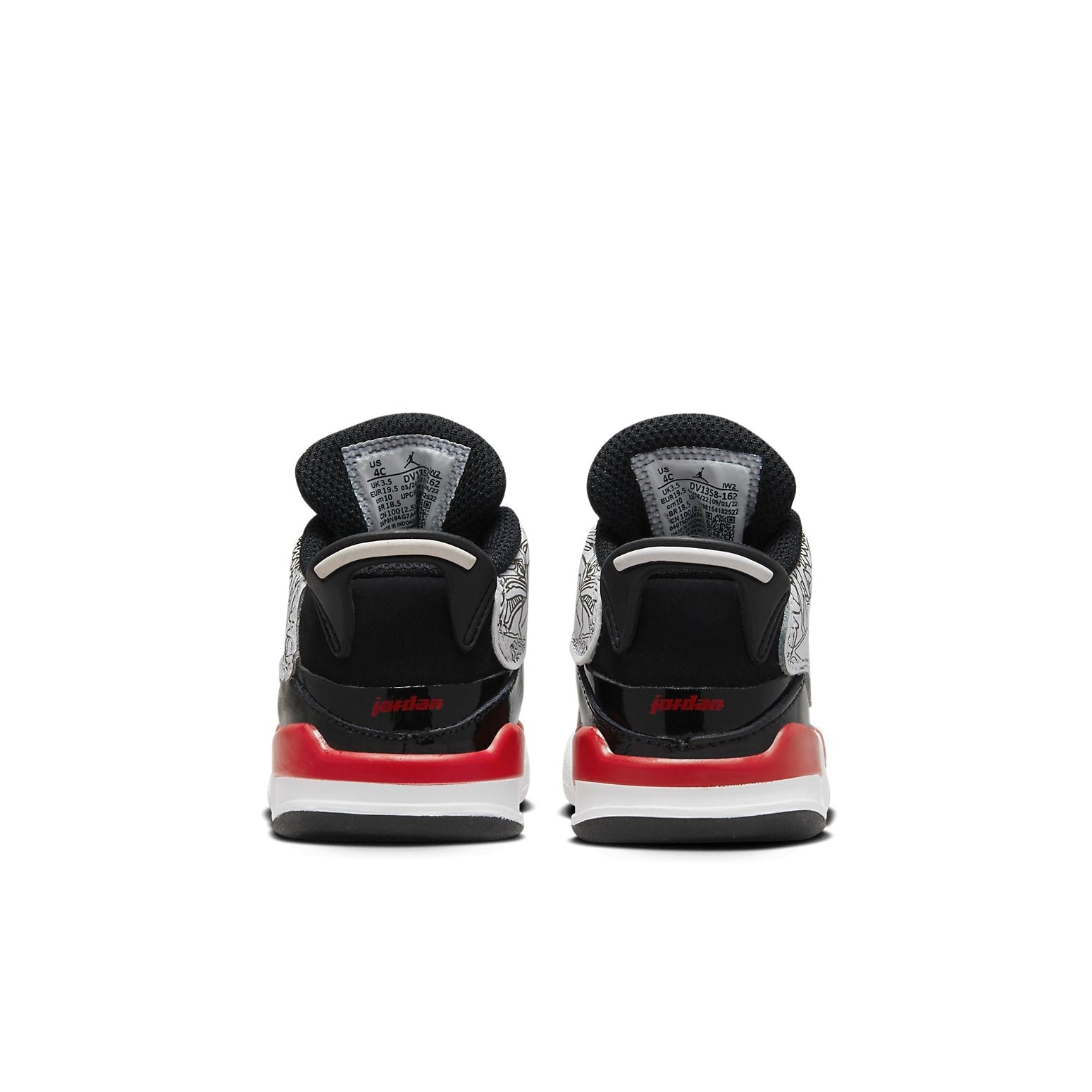 (TD) Air Jordan Dub Zero 'Fire Red' DV1358-162