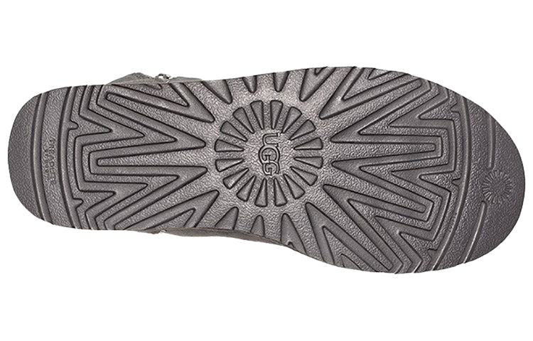 (WMNS) UGG Classic Novelty Mini Florence 'Grey' 1110697-CHRC
