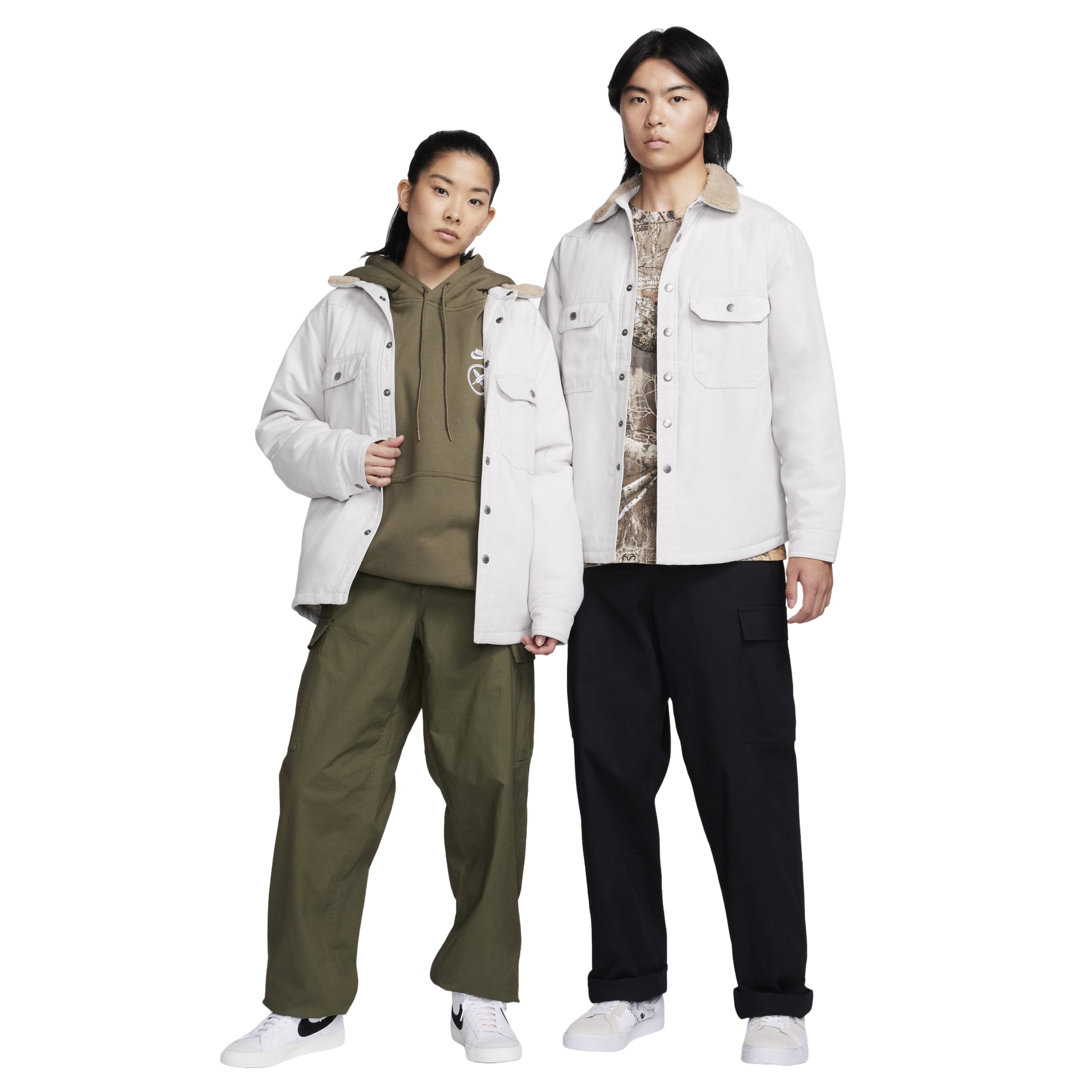 Nike SB Padded Flannel Skate Jacket 'White' FQ0513-072
