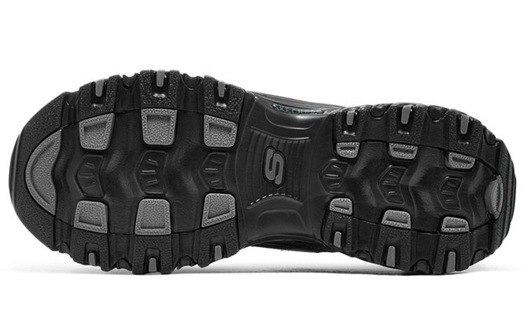 (WMNS) Skechers D'lites 'Fresh Start - Pure Black' 11931-BBK