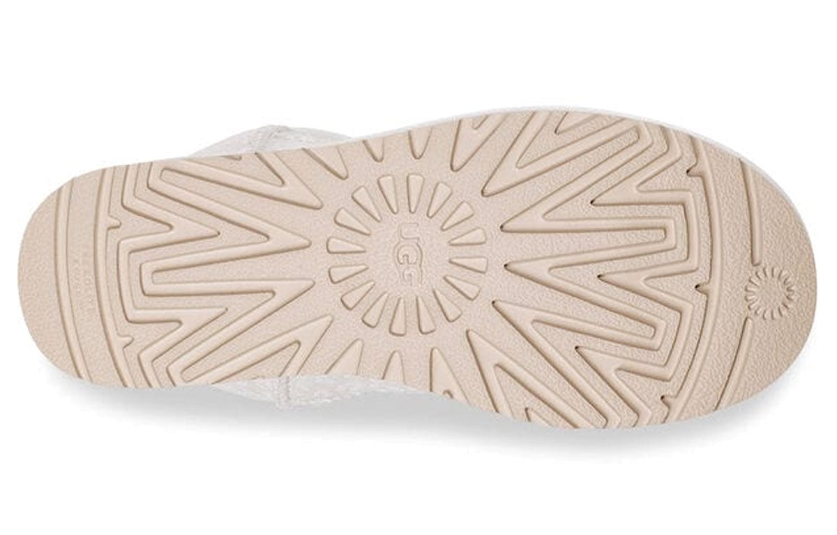 (WMNS) UGG Classic Mini Snow Leopard White 1113494-WHT