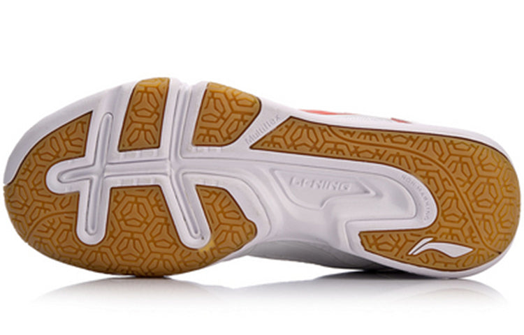 Li-Ning X Tructure Soft Badminton Training 'White Orange' AYTM031-7