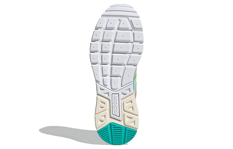 adidas neo Run9tis 'White Blue Green' HP2160