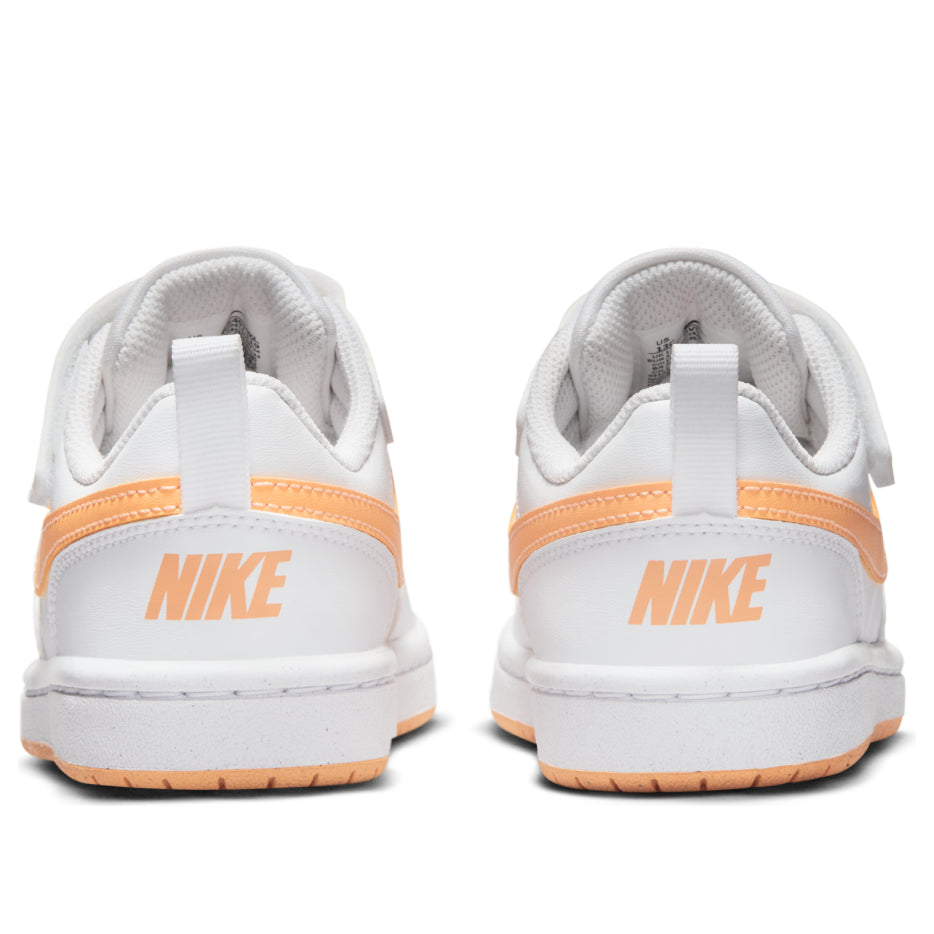(PS) Nike Court Borough Low Recraft 'White Orange' DV5457-119
